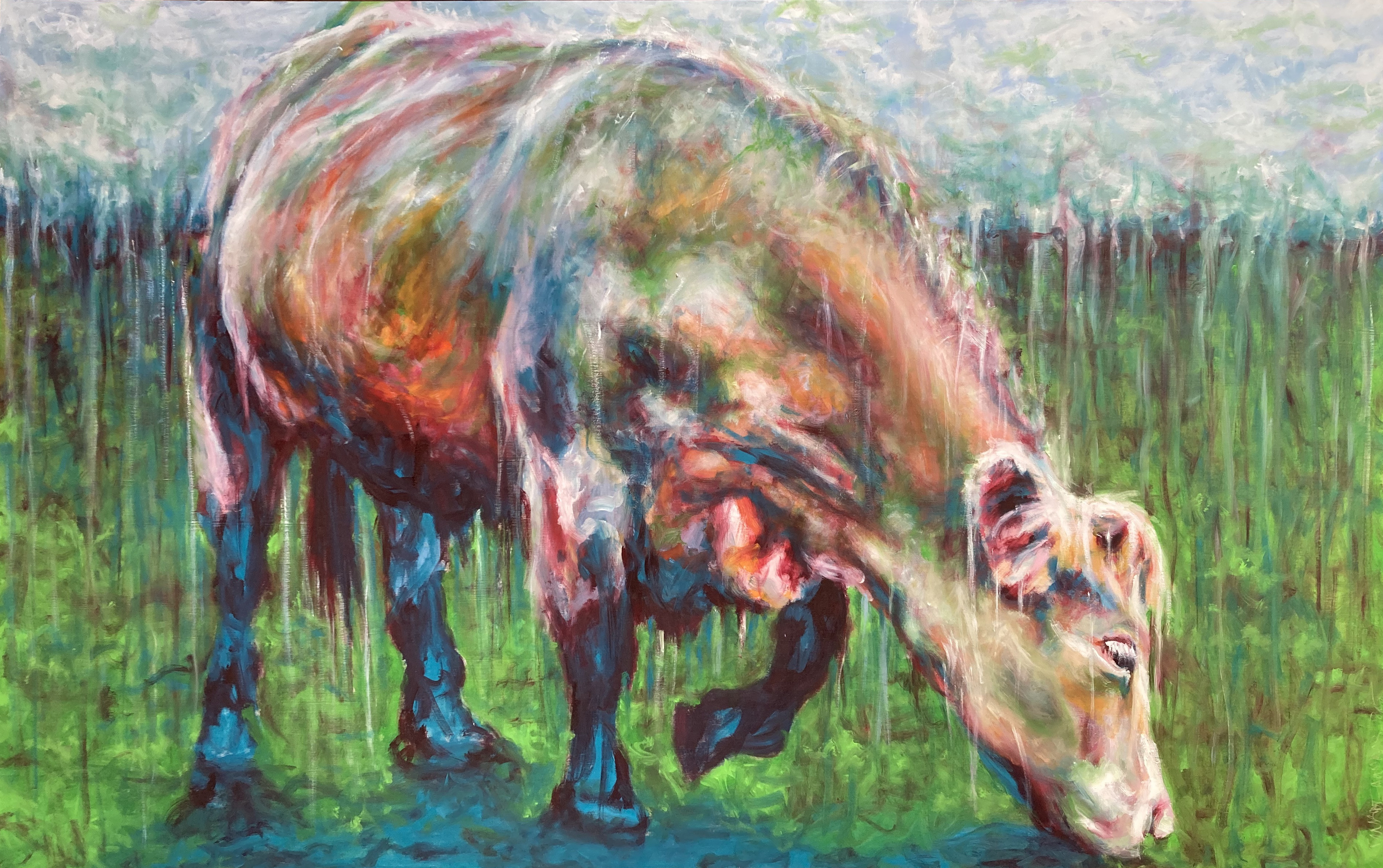 La vache III 90x140cm