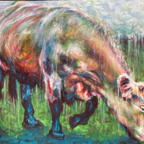 La vache III 90x140cm