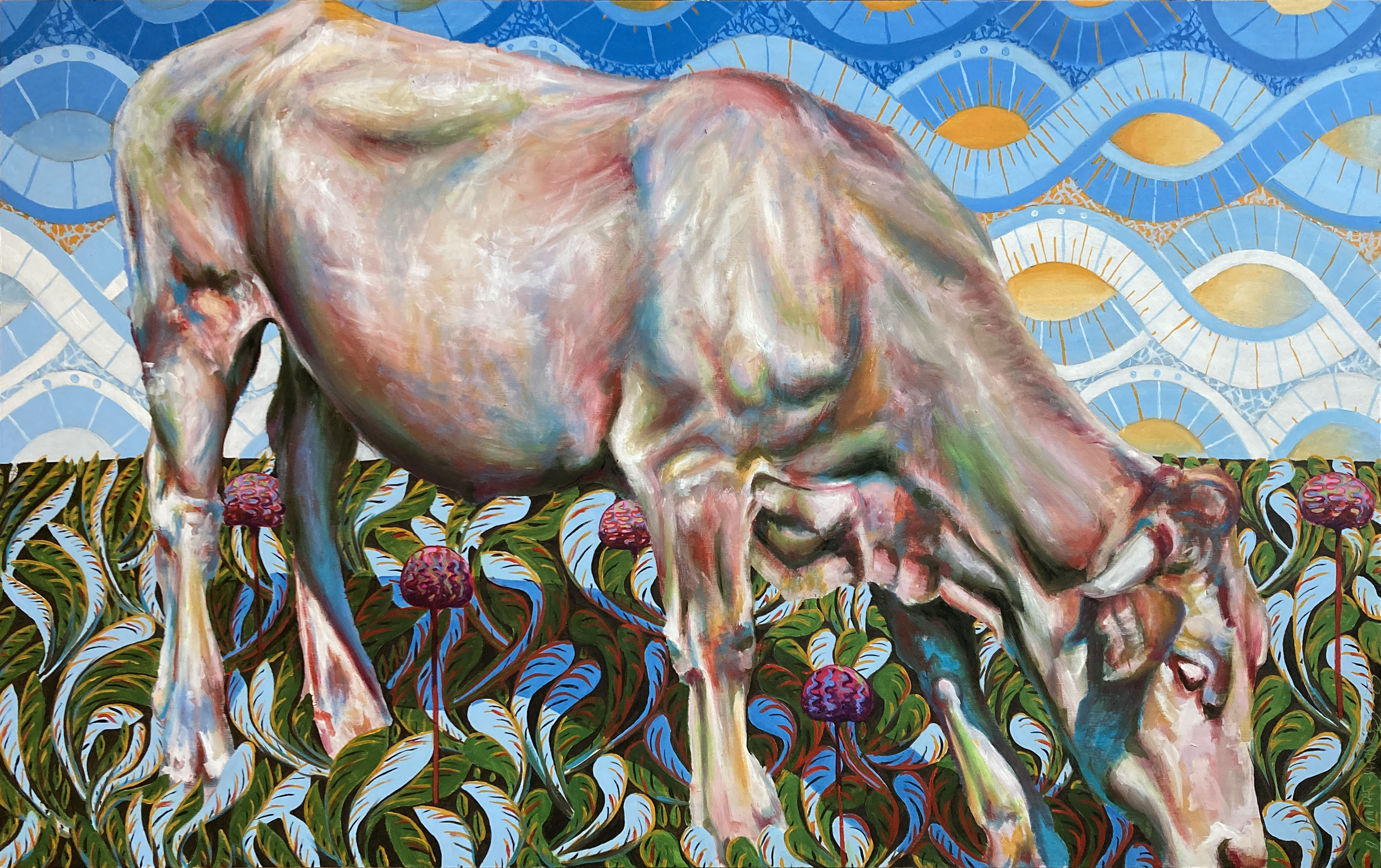 La vache 90x145cm