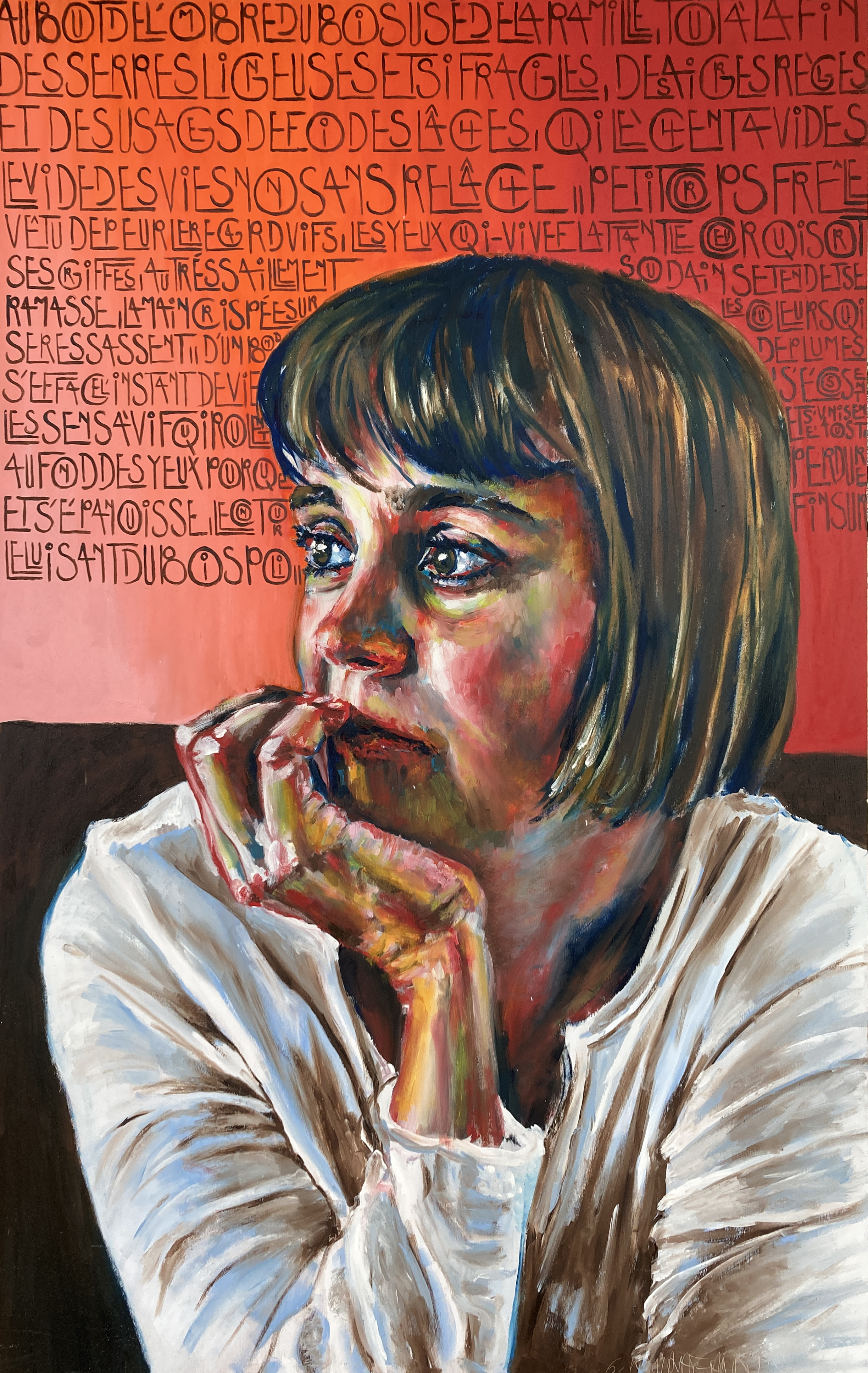 au bout de l'ombre 130x80cm