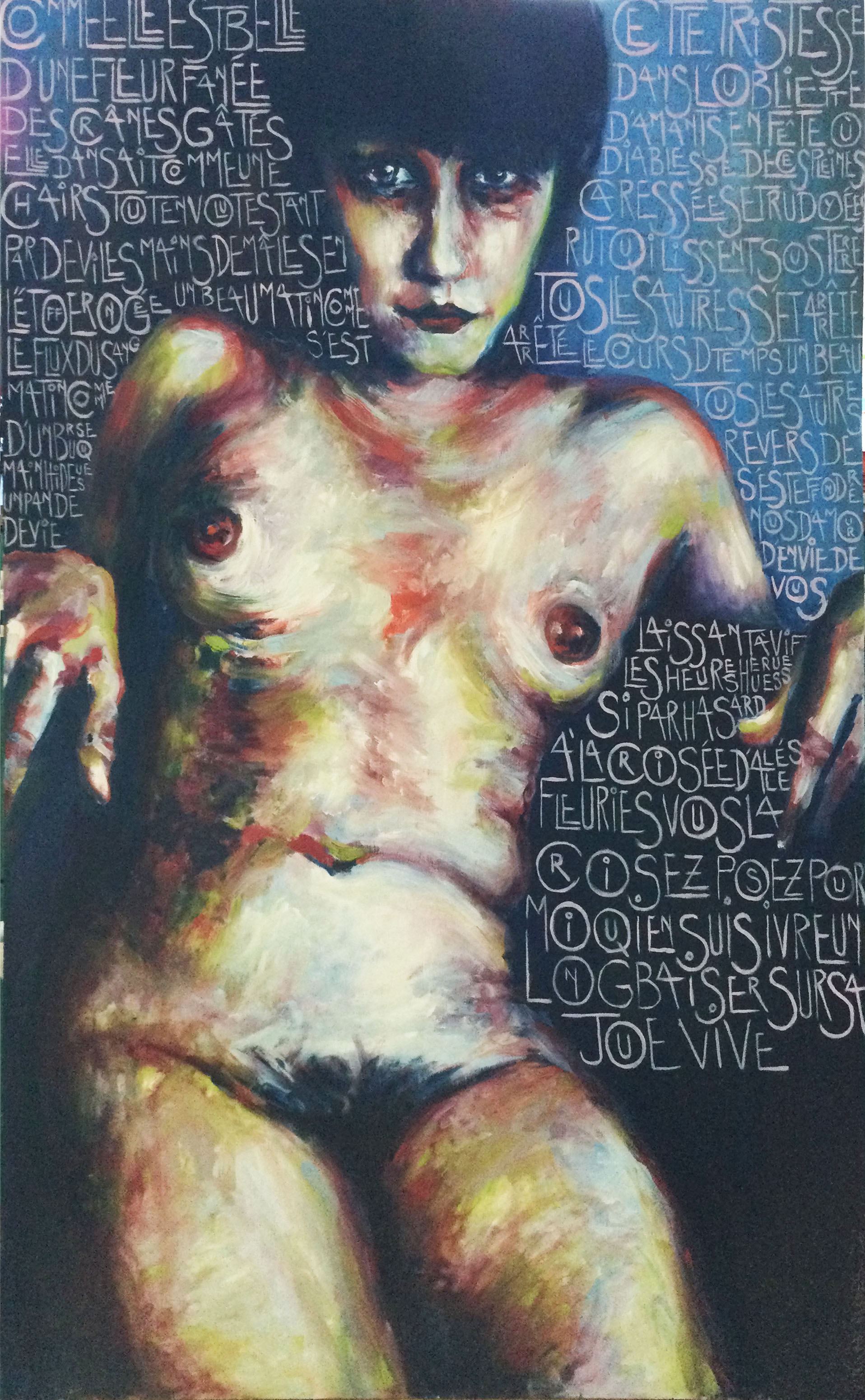 Comme elle est belle 130x80cm