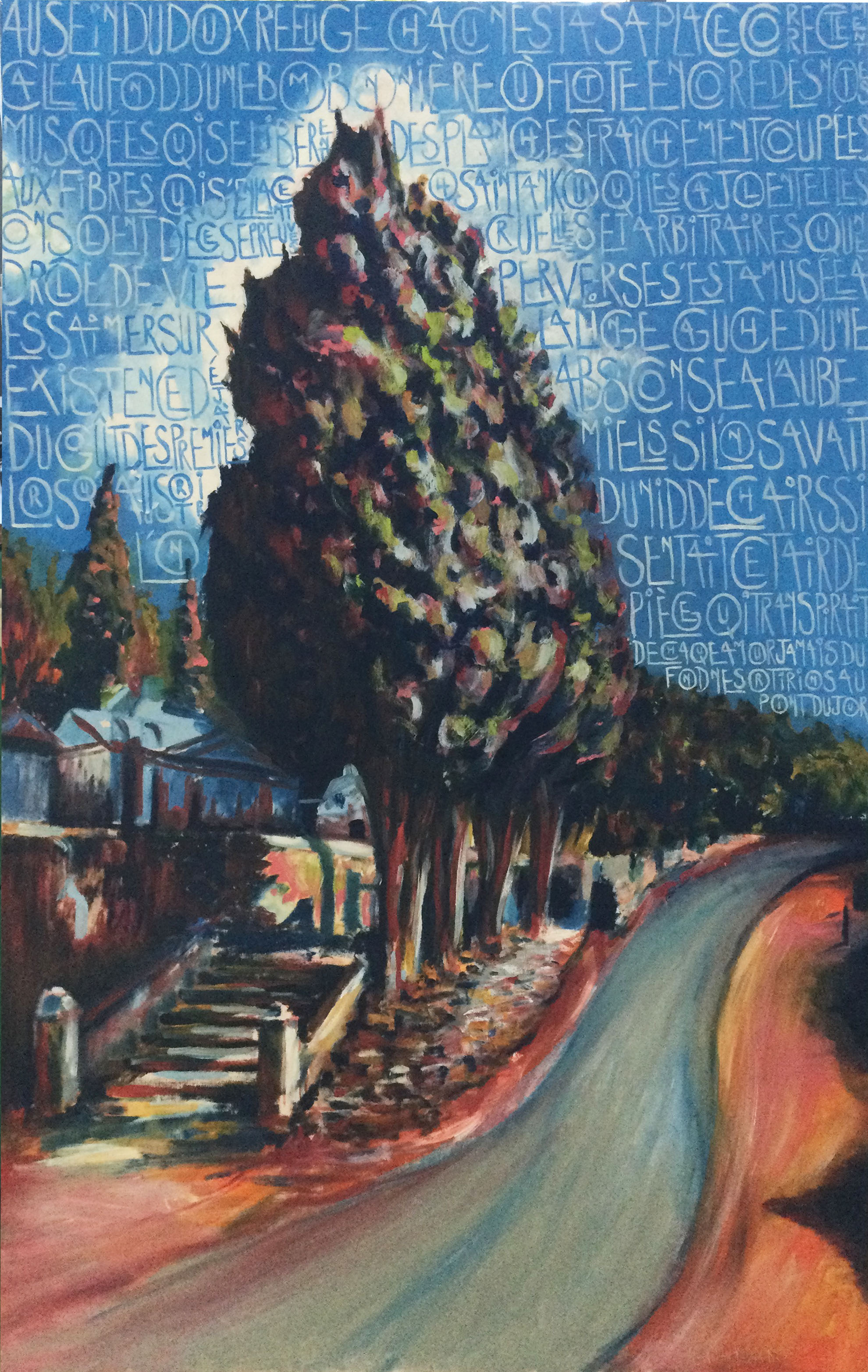 Au sein du doux 130x80cm